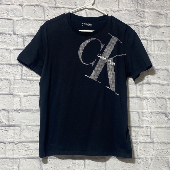 Calvin Klein Other - Calvin Klein Black Tee with White CK Logo